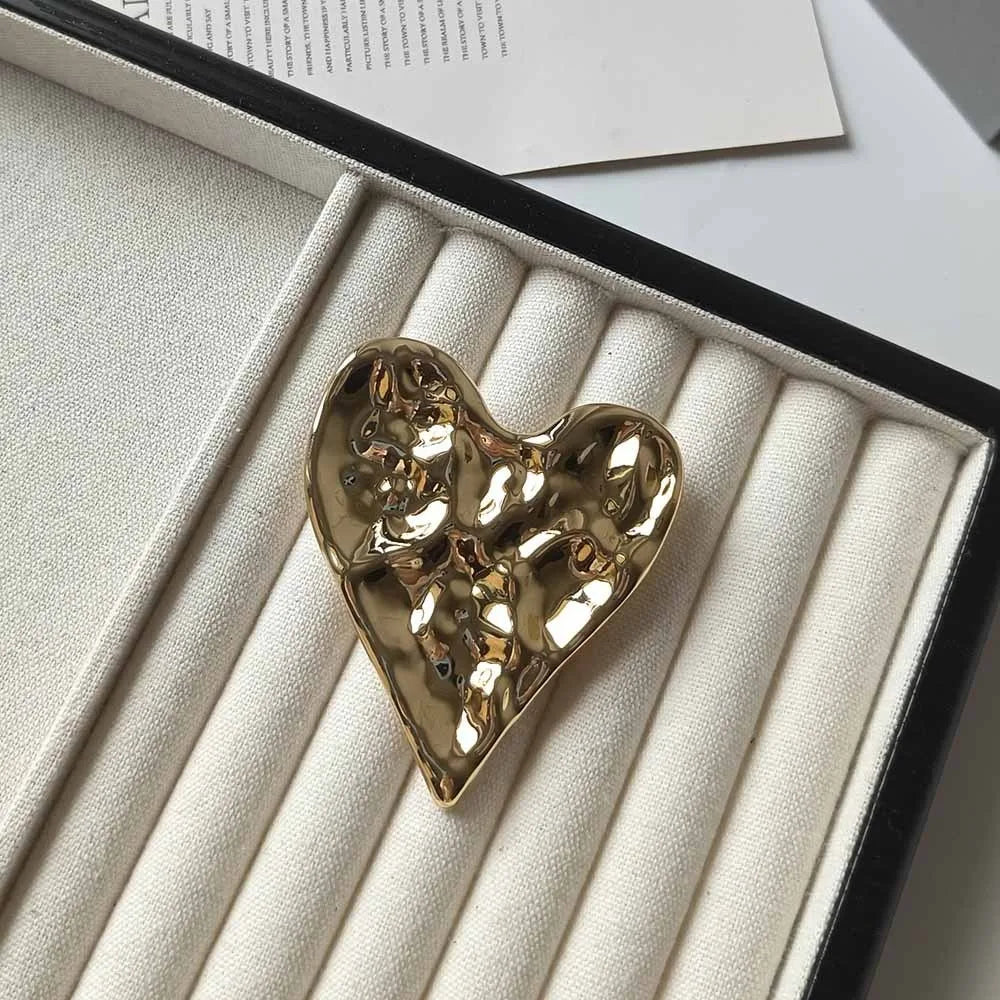The Molten Heart Brooch