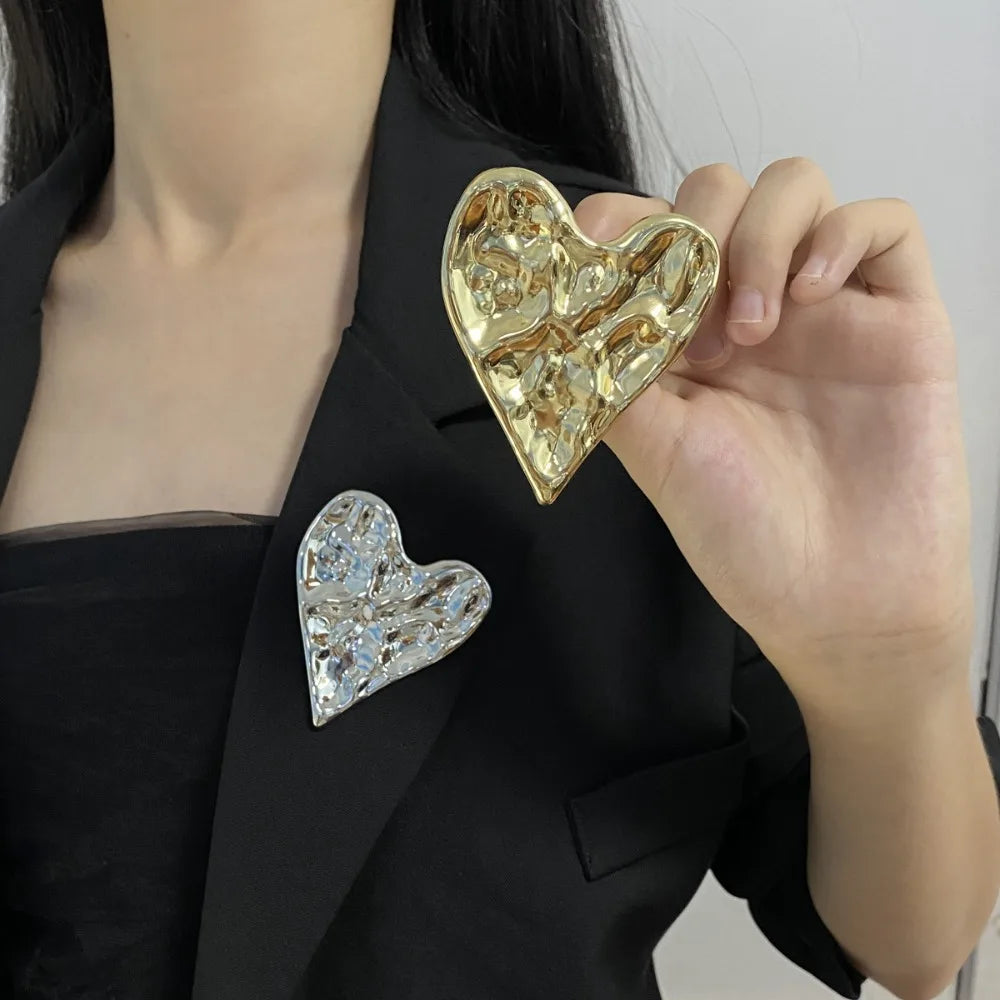 The Molten Heart Brooch