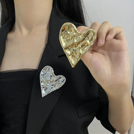 The Molten Heart Brooch
